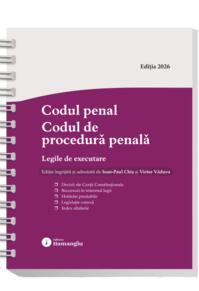 Copertă produs Codul penal. Codul de procedură penală. Legile de executare. Actualizat 25 mai 2026 - Spiralat