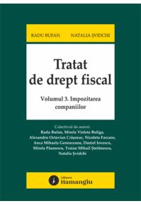 Copertă produs Tratat de drept fiscal (Vol. 3) Impozitarea companiilor