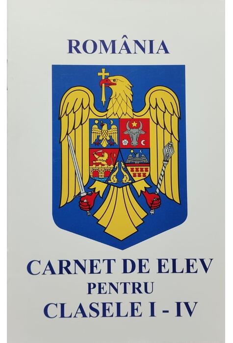 Copertă produs Carnet de elev pentru clasele I-IV