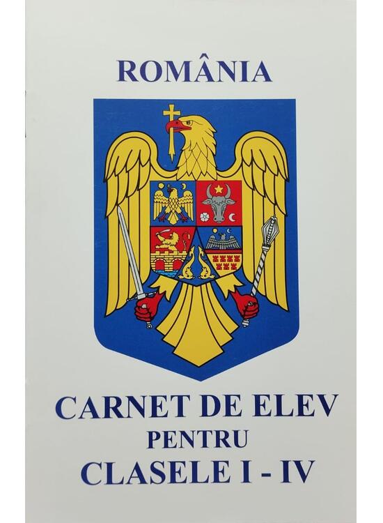 Copertă produs Carnet de elev pentru clasele I-IV - gallery big 1