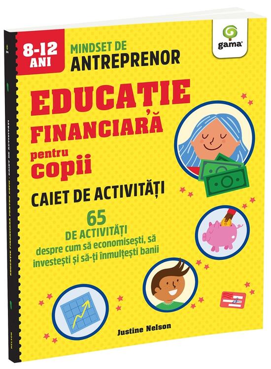 Copertă produs Caiet de activități. 65 de activități despre cum să economisești, să investești și să-ți &icirc;nmulțești banii - gallery big 1