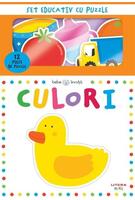 Imagine produs Bebe &icirc;nvaţă. Culori. Set educativ cu puzzle