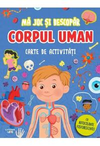 Copertă produs Mă joc și descopăr. Corpul uman. Carte de activități