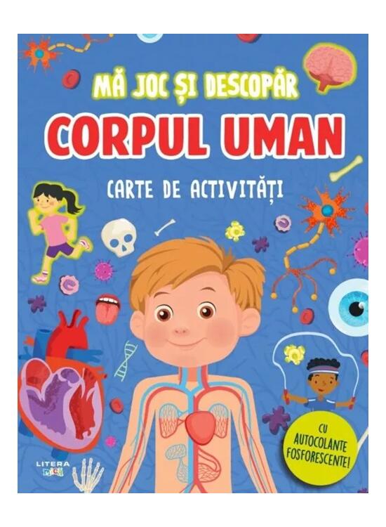 Copertă produs Mă joc și descopăr. Corpul uman. Carte de activități - gallery big 1