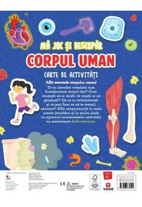 Copertă produs Mă joc și descopăr. Corpul uman. Carte de activități