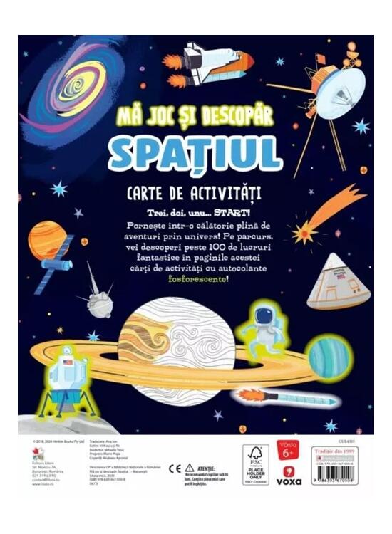 Copertă produs Mă joc și descopăr. Spațiul. Carte de activități - gallery big 2