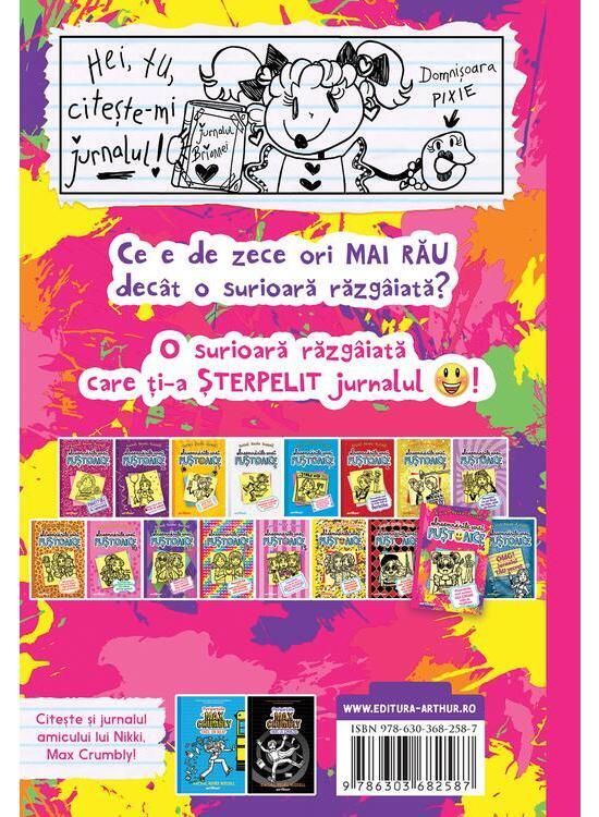Copertă produs Povestiri unei surioare NU CHIAR at&acirc;t de răzg&acirc;iate. &Icirc;nsemnările unei puștoaice (Vol. 16) - gallery big 2