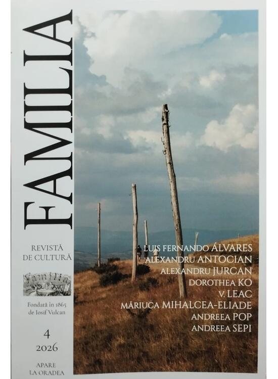 Copertă produs Revista Culturală FAMILIA Nr. 4, 2026 - gallery big 1