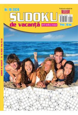 Copertă produs Sudoku de vacanță nr. 10/ 2026