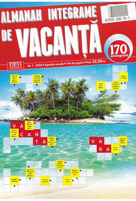 Copertă produs Integrame de vacanță nr. 1/2026