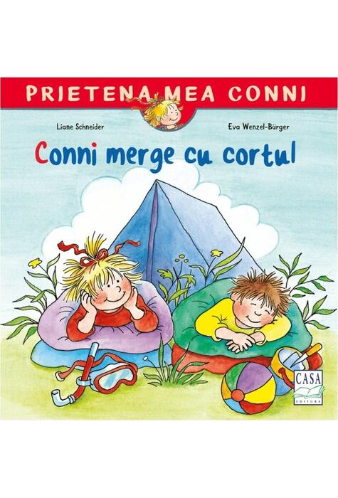 Copertă produs Conni merge cu cortul