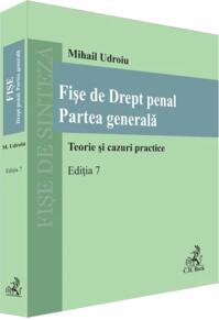 Copertă produs Fișe de Drept penal. Partea generală