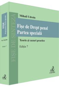 Copertă produs Fișe de Drept penal. Partea specială