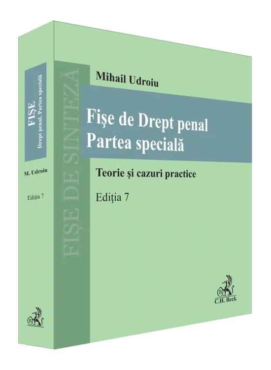 Copertă produs Fișe de Drept penal. Partea specială - gallery big 1