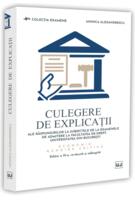 Imagine produs Culegere de explicații ale răspunsurilor la subiectele de la examenele de admitere la Facultatea de Drept, Universitatea din București. Economie. G&acirc;ndire critică