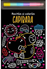 Copertă produs Capibara &ndash; Recităm și colorăm