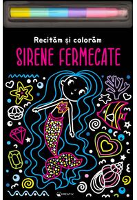 Copertă produs Sirene fermecate &ndash; Recităm și colorăm