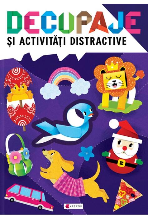Copertă produs Decupaje și activități distractive