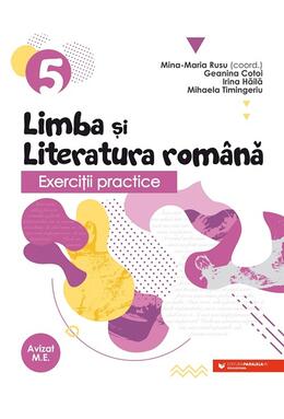 Copertă produs Exerciţii practice de limba şi literatura rom&acirc;nă. Caiet de lucru. Clasa a V-a