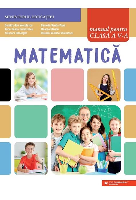 Copertă produs Matematică. Manual pentru clasa a V-a