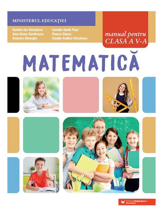 Copertă produs Matematică. Manual pentru clasa a V-a - gallery big 1