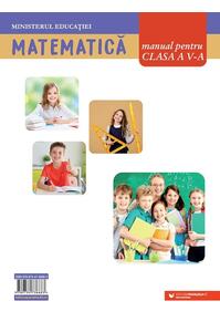 Copertă produs Matematică. Manual pentru clasa a V-a