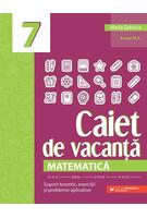 Imagine produs Matematică. Caiet de vacanță. Clasa a VII-a