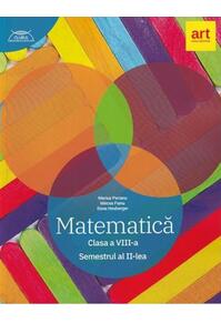 Copertă produs Matematică. Clasa a VIII-a. Semestrul al II-lea. Traseul albastru