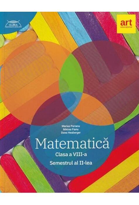 Copertă produs Matematică. Clasa a VIII-a. Semestrul al II-lea. Traseul albastru