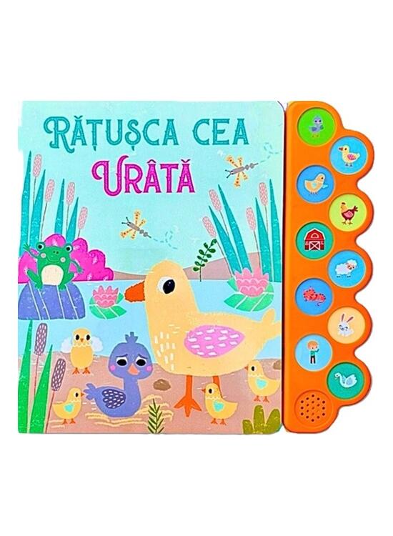 Copertă produs Rățușca cea ur&acirc;tă. Carte cu 10 sunete - gallery big 1