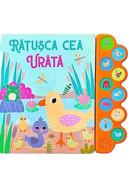 Copertă produs Rățușca cea ur&acirc;tă. Carte cu 10 sunete