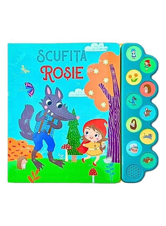 Copertă produs Scufița Roșie. Carte cu 10 sunete - gallery big 1