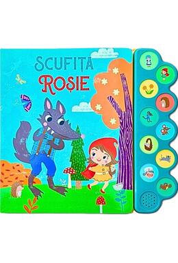 Copertă produs Scufița Roșie. Carte cu 10 sunete