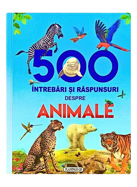 Copertă produs 500 &icirc;ntrebări și răspunsuri despre animale - gallery big 1