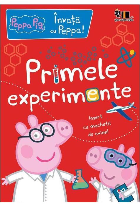 Copertă produs &Icirc;nvață cu Peppa. Primele experimente