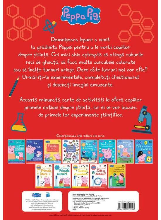 Copertă produs &Icirc;nvață cu Peppa. Primele experimente - gallery big 2