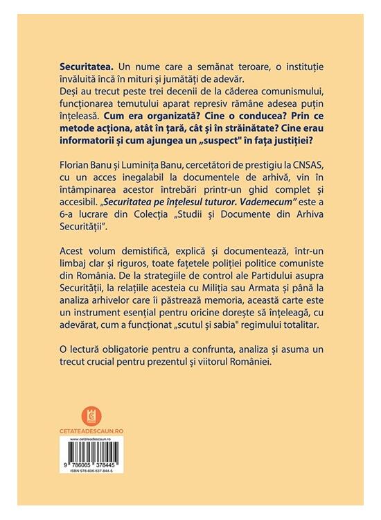 Copertă produs Securitatea pe &icirc;nțelesul tuturor - gallery big 2