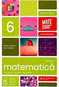 Copertă produs Matematică. Aritmetică, algebră, geometrie. Clasa a VI-a. Consolidare. Partea a I-a