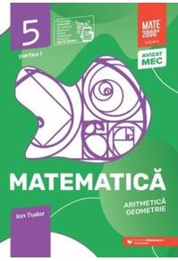 Copertă produs Matematică. Aritmetică, algebră, geometrie. Caiet de lucru. Clasa a V-a. Inițiere. Partea I