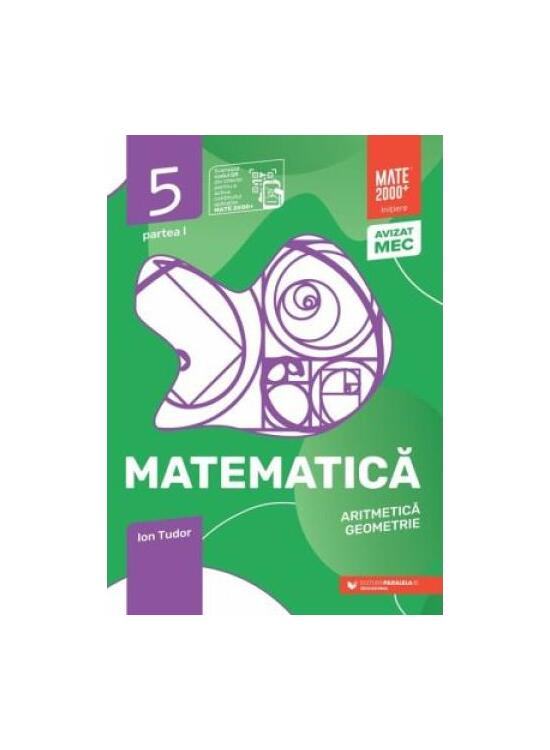 Copertă produs Matematică. Aritmetică, algebră, geometrie. Caiet de lucru. Clasa a V-a. Inițiere. Partea I - gallery big 1