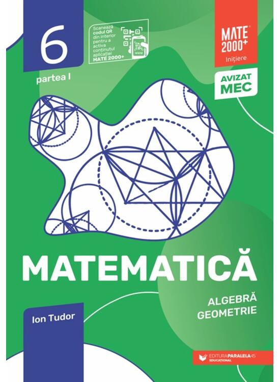 Copertă produs Matematică. Aritmetică, algebră, geometrie. Caiet de lucru. Clasa a VI-a. Inițiere. Partea I - gallery big 1