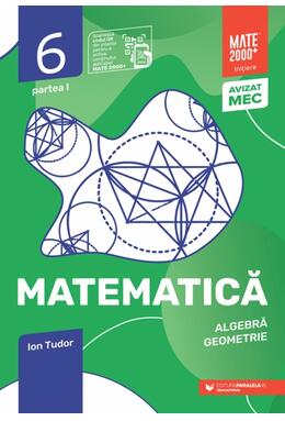 Copertă produs Matematică. Aritmetică, algebră, geometrie. Caiet de lucru. Clasa a VI-a. Inițiere. Partea I