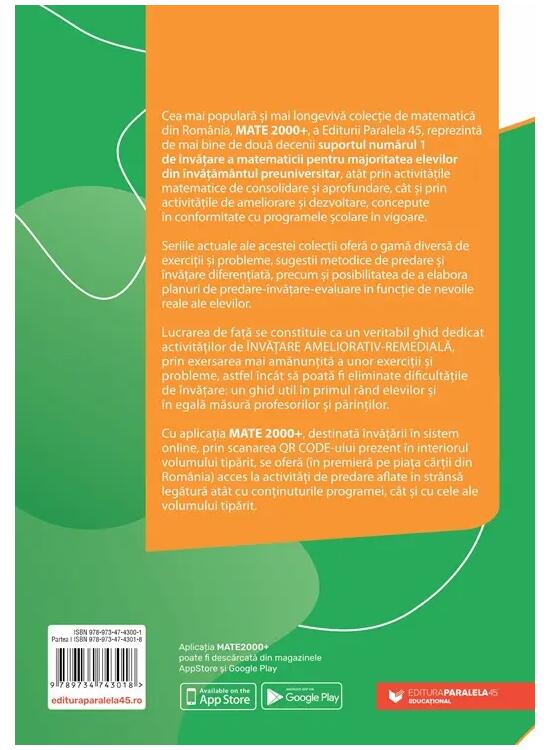 Copertă produs Matematică. Aritmetică, algebră, geometrie. Caiet de lucru. Clasa a VII-a. Inițiere. Partea I - gallery big 2