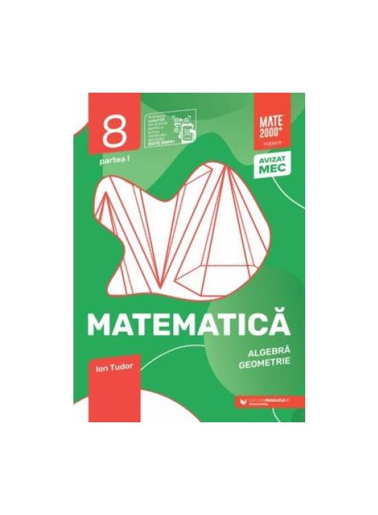Copertă produs Matematică. Aritmetică, algebră, geometrie. Caiet de lucru. Clasa a VIII-a. Inițiere. Partea I - gallery big 1