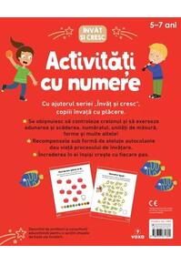 Copertă produs &Icirc;nvăț și cresc. Activități cu numere