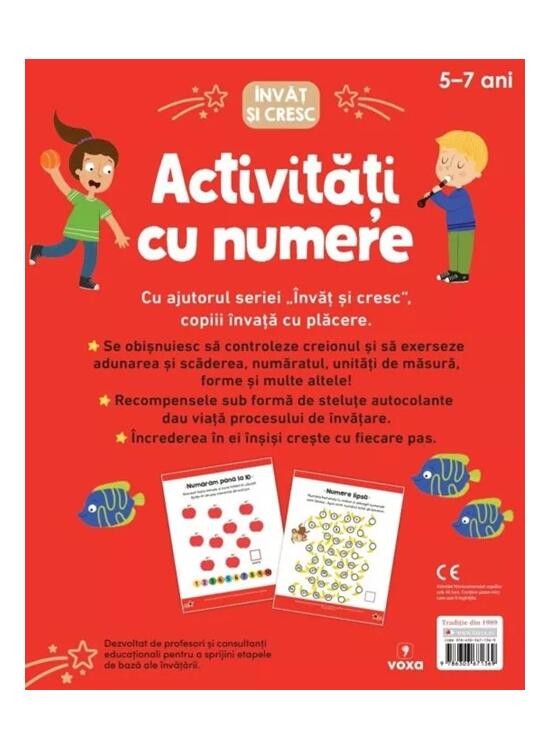 Copertă produs &Icirc;nvăț și cresc. Activități cu numere - gallery big 2
