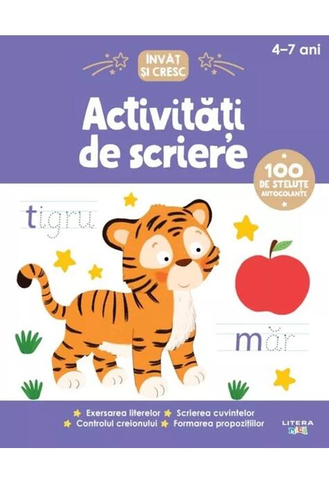Copertă produs &Icirc;nvăț și cresc. Activități de scriere