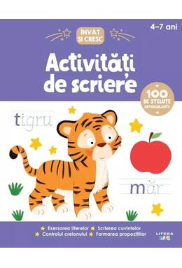 Copertă produs &Icirc;nvăț și cresc. Activități de scriere