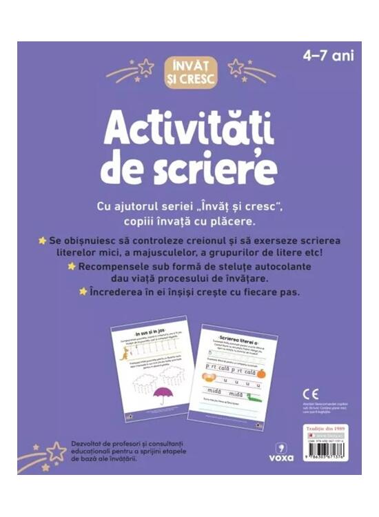 Copertă produs &Icirc;nvăț și cresc. Activități de scriere - gallery big 2