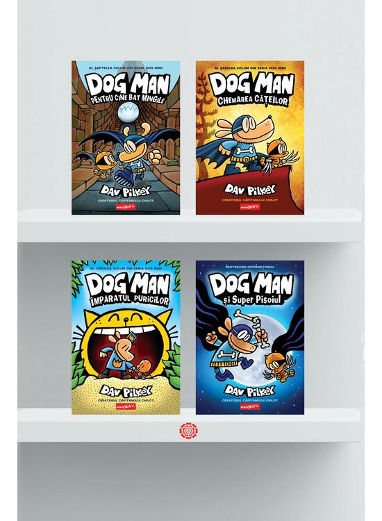 Copertă produs Pachet Seria Dog Man (Vol. 4&ndash;7) - gallery big 1